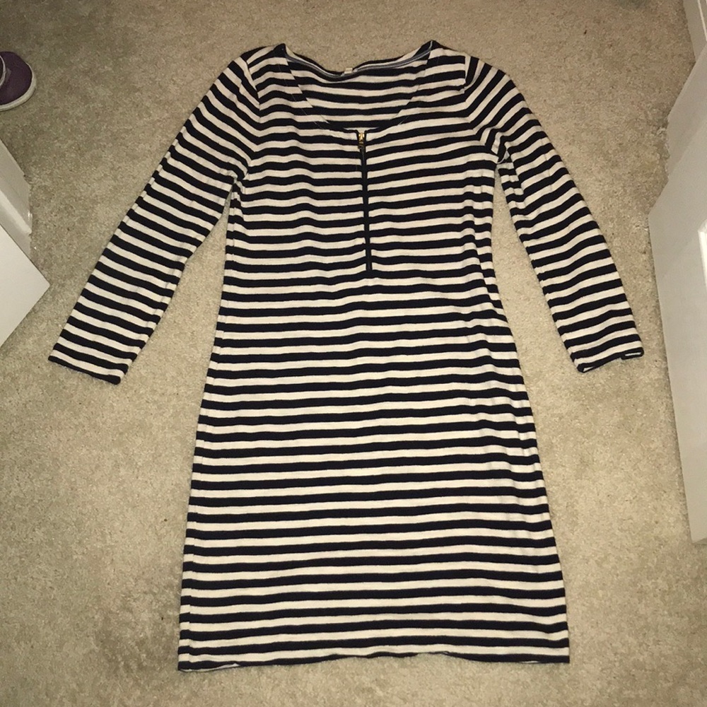 JCREW Stripped Cotton Dress